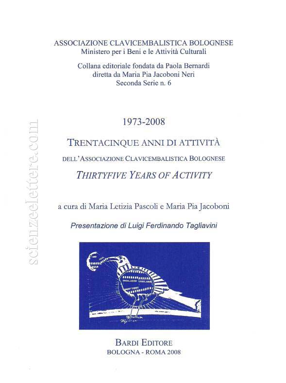 Trentacinque anni di attività della Associazione Clavicembalistica Bolognese