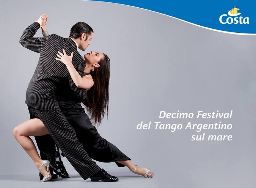 Tango argentino: X Festival sul Mediterraneo con Costa Crociere