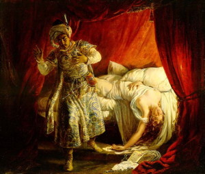 Otello e Desdemona di Alexandre-Marie Colin (1829) musiculturaonline