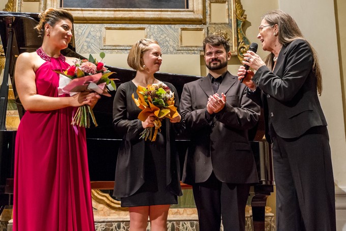 Splendido concerto lirico per Alexandra a Senigallia