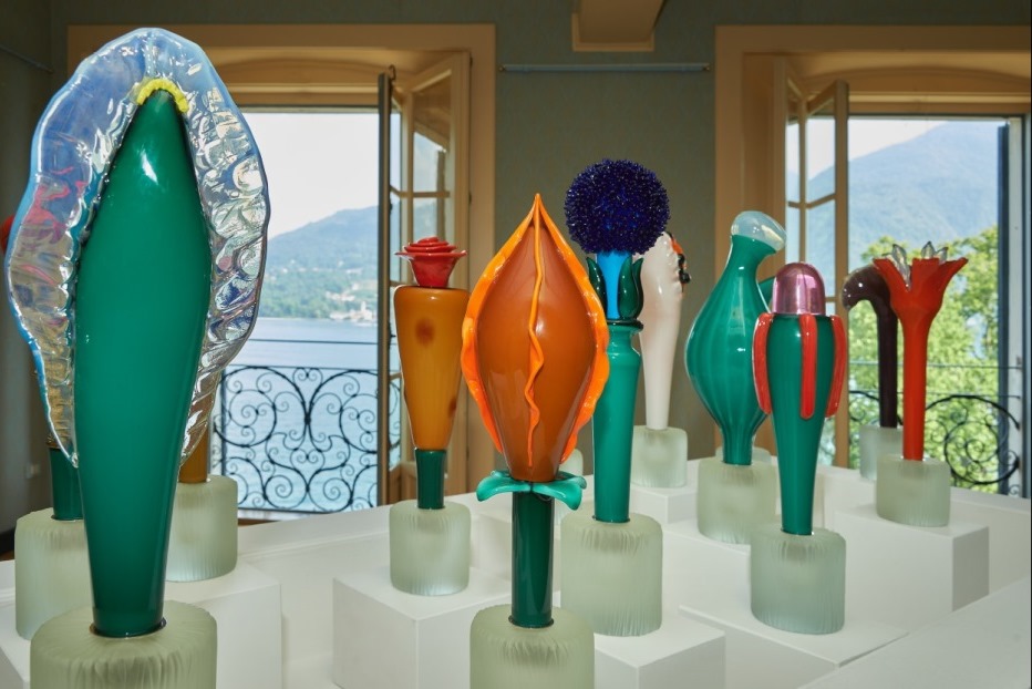 A Villa Carlotta (sul lago di Como) sbocciano i “Fiori di vetro”