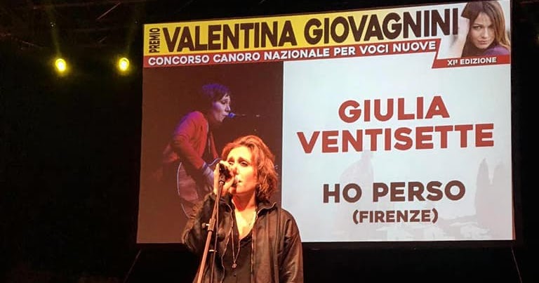 Giulia Ventisette vince il Premio Valentina Giovagnini