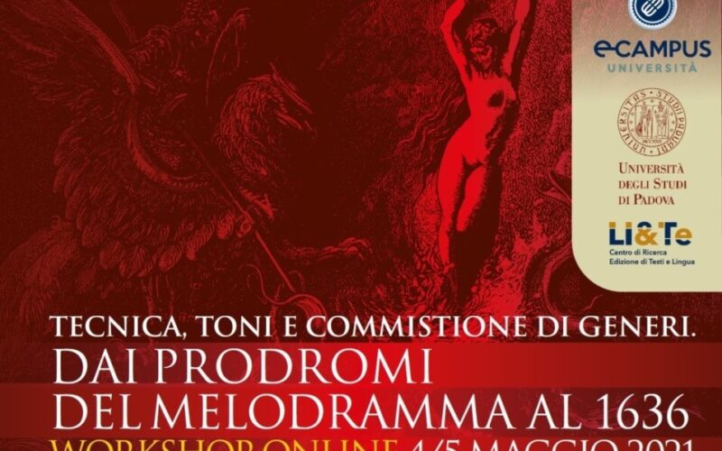 Workshop on line (4-5-maggio): “Dai prodromi del melodramma al 1636”