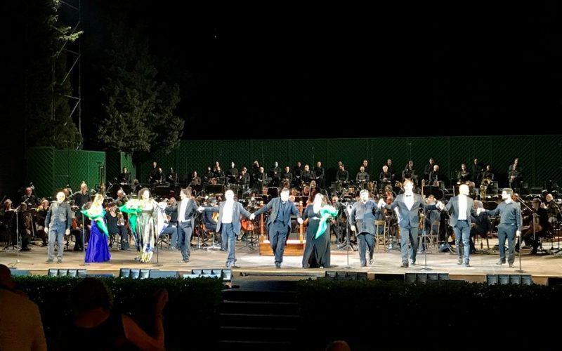 Bel “Trovatore” nel Teatro di Verdura a Palermo