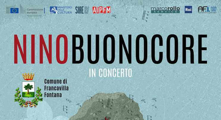 Nino Buonocore in concerto per la “Festa della musica”