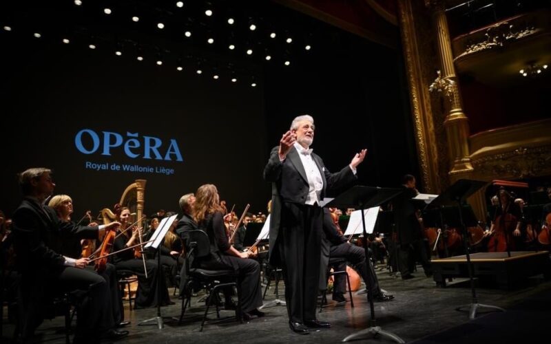 Plácido Domingo applaudito all’opera di Liegi