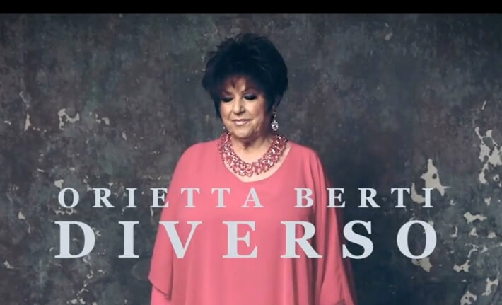 Orietta Berti “Diverso”, il videoclip