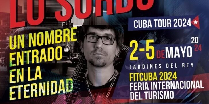 Davide Lo Surdo, l’eterno chitarrista, suonerà a Cuba 